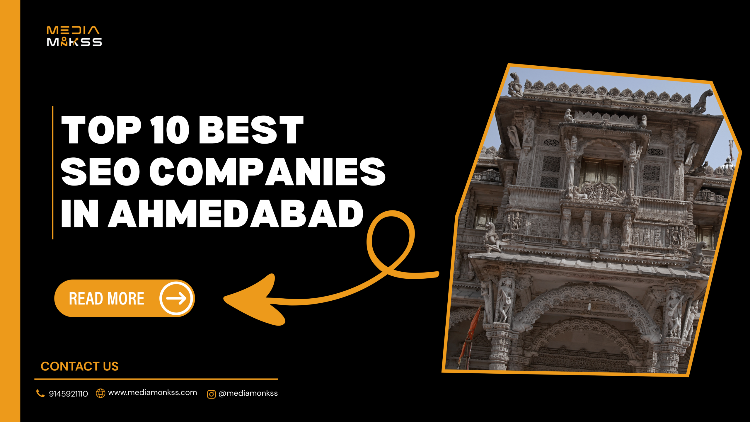 Top 10 Best SEO Companies in Ahmedabad -mediamonkss