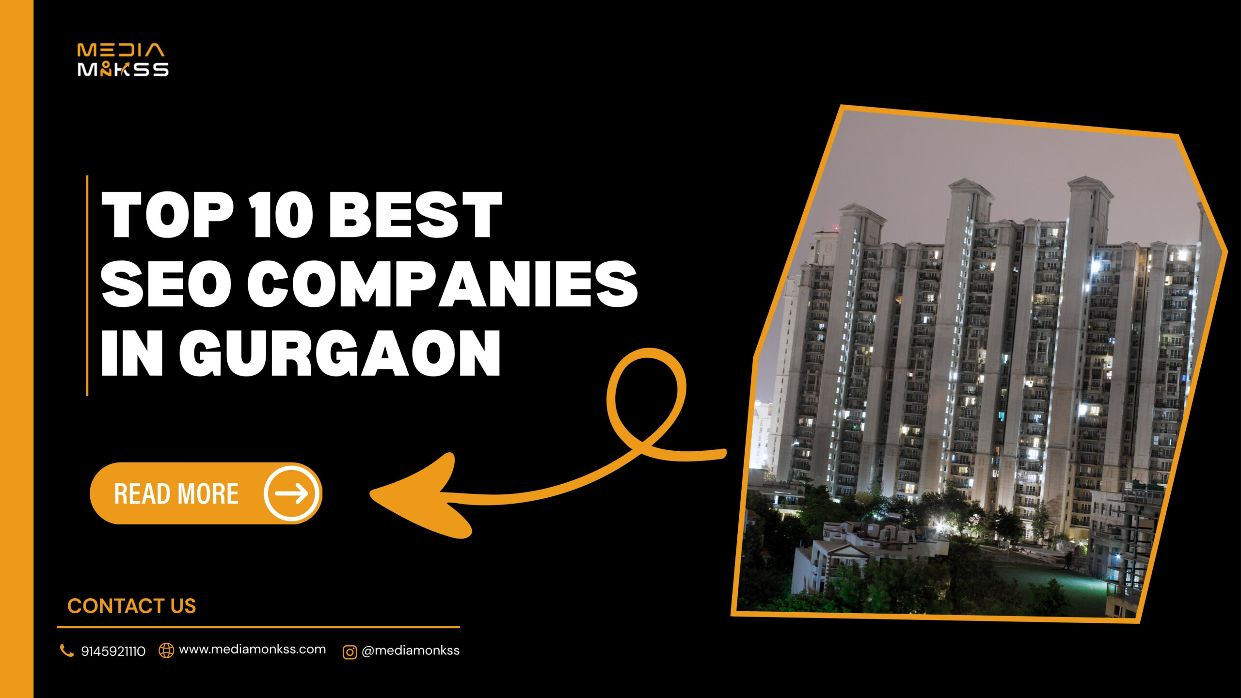 Top 10 Best SEO Companies in gurgaon -mediamonkss