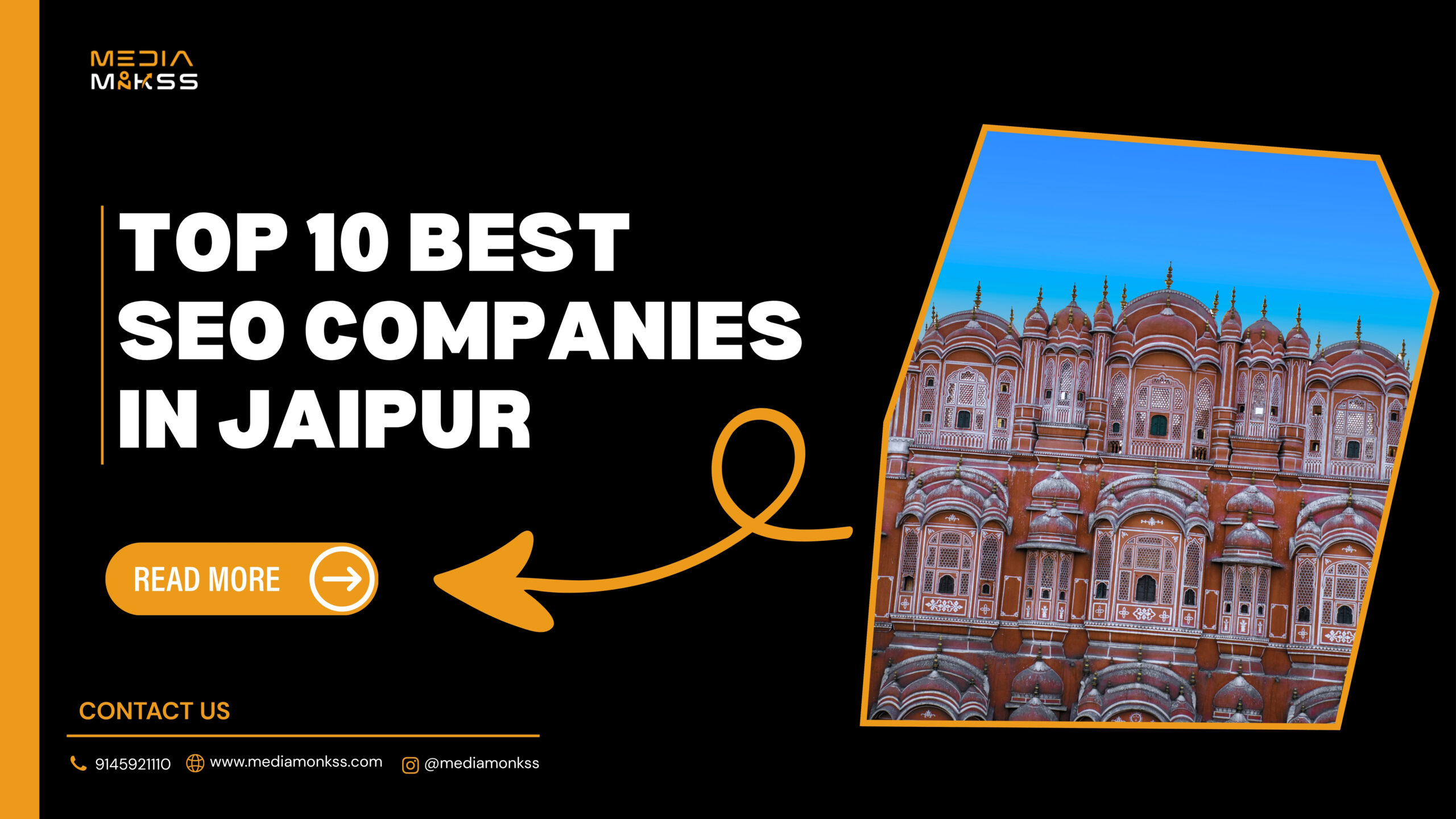 Top 10 Best SEO Companies in jaipur- mediamonkss