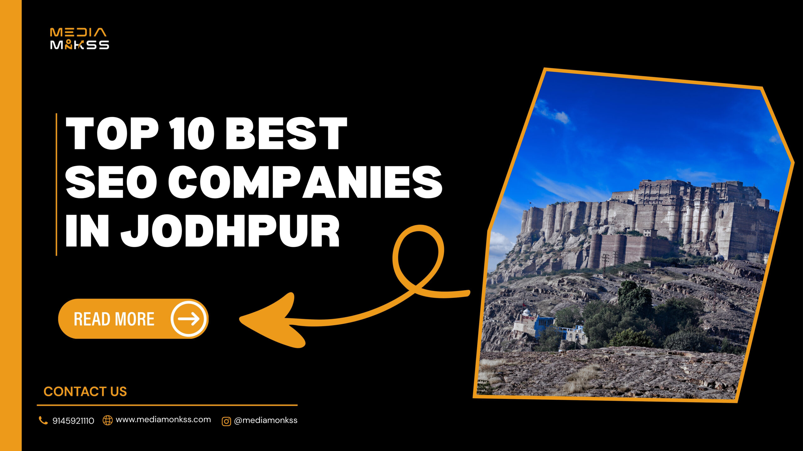 Top 10 Best SEO Companies in jodhpur -mediamonkss